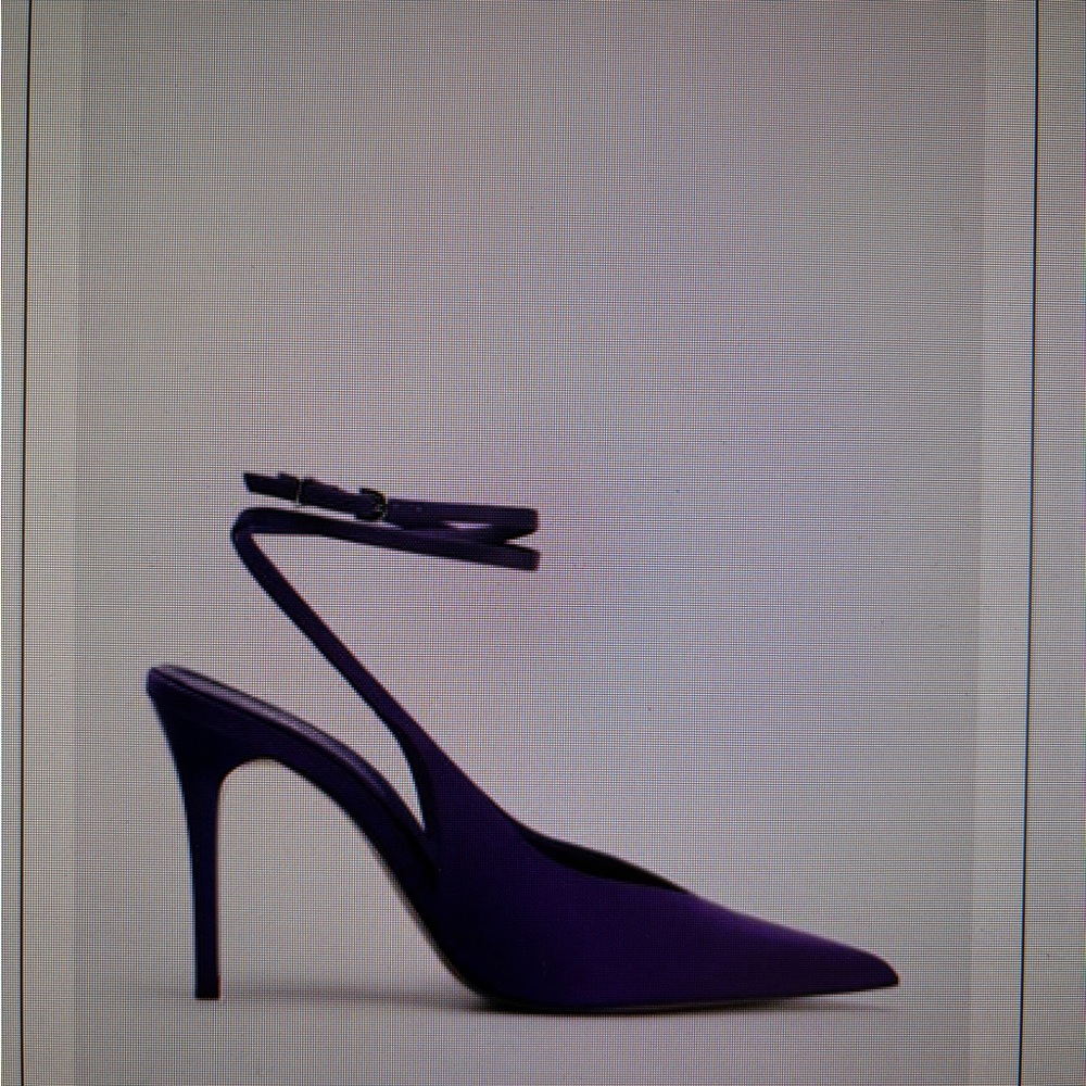 Elegant Purple Stiletto Heels